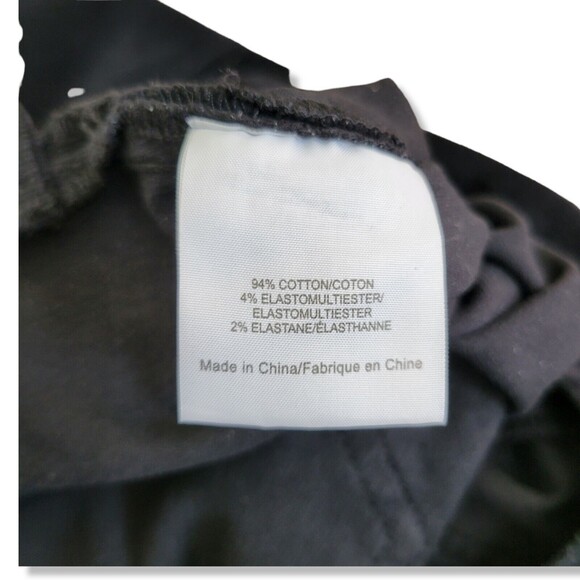 Tory Burch Billet Legging Black Corduroy Skinny Pants Side Zip Closure Size 25 - Picture 10 of 12